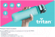 Миниатюра изображения товара Бутылка для воды UZSpace Pink/Cyan 700C / 3038 (1л, розовый/синий)