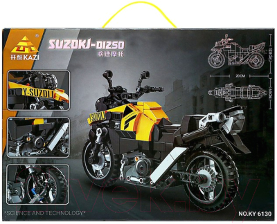 Конструктор Sima-Land Спортивный мотоцикл KY6130 / 9775213