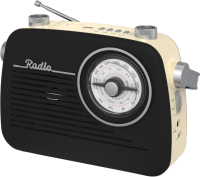 Радиоприемник Ritmix RPR-075 (бежевый/черный) - 