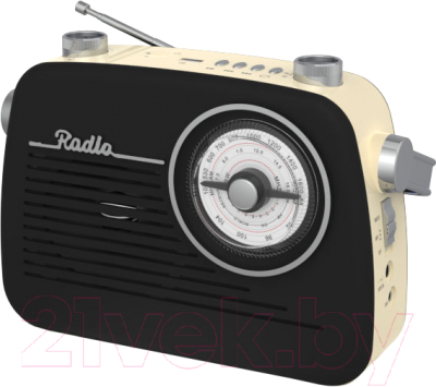 Радиоприемник Ritmix RPR-075 (бежевый/черный)
