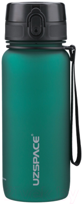 Бутылка для воды UZSpace Bright Green / 3037 (650мл, зеленый)
