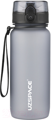 Бутылка для воды UZSpace Grey / 3037 (650мл, серый)