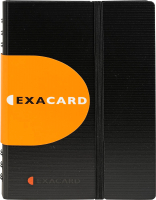 Визитница Exacompta Exacard / 75034E (черный) - 