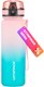 Бутылка для воды UZSpace Pink/Cyan 700C / 3026 (500мл, розовый/синий) - 