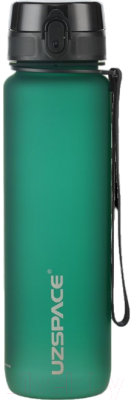 Бутылка для воды UZSpace Bright Green / 3038 (1л, зеленый)