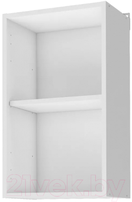Шкаф навесной для кухни Stolline Уют 275.01 (белый/белый)