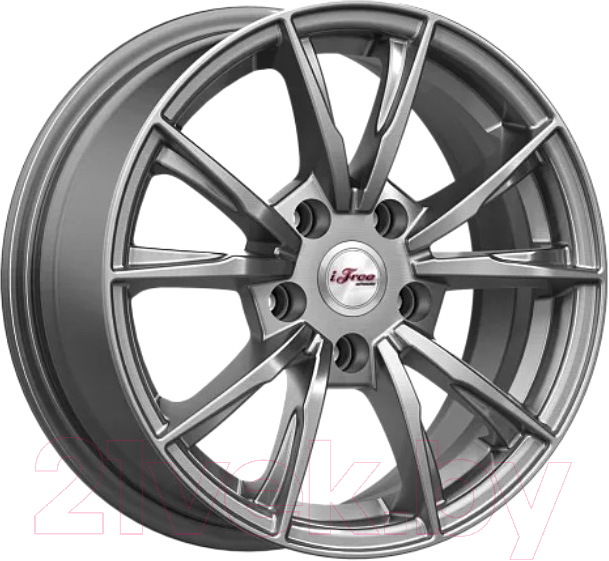 Литой диск iFree Сион 15x6.5" 5x114.3мм DIA 60.1мм ET 39мм Хай вэй