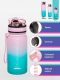 Миниатюра изображения товара Бутылка для воды UZSpace Pink/Cyan 700C / 3038 (1л, розовый/синий)