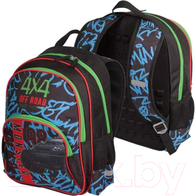 Школьный рюкзак Attomex Basic. Offroad Monster / 7033362