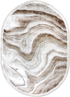 Ковер Safyun Liparis LP370-CREAM-BROWN-OVAL (1.6x2.3) - 