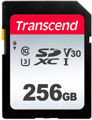 Карта памяти Transcend UHS-I U3 V30 A1 Ultra Performance 256GB (TS256GSDC340S)
