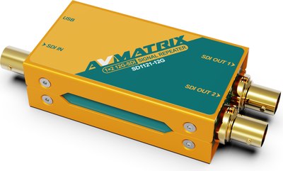 Сплиттер Avmatrix SD1121-12G 1×2 12G-SDI / 30052 - 