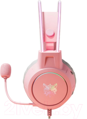 Наушники-гарнитура Onikuma X15 Pro Pink Star