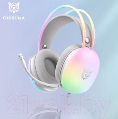 Наушники-гарнитура Onikuma X25 Rainbow Spirit