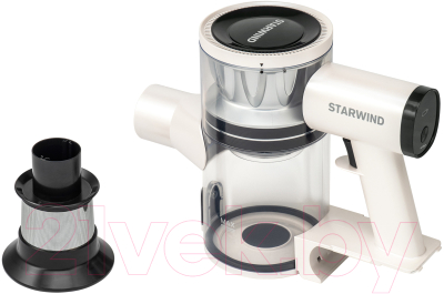 Вертикальный пылесос StarWind SCH9950 (белый/черный)