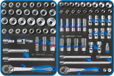 Универсальный набор инструментов King TONY 9G35-286MRV