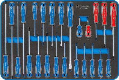 Универсальный набор инструментов King TONY 9G35-286MRV