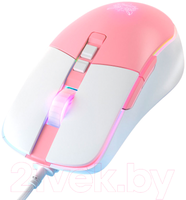 Мышь Onikuma CW916 Milky Pink