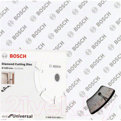 Отрезной диск алмазный Bosch 2.608.615.043