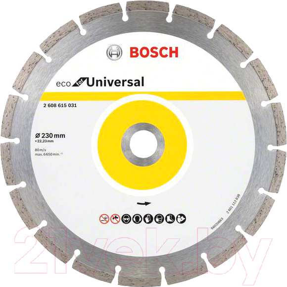 Отрезной диск алмазный Bosch 2.608.615.044