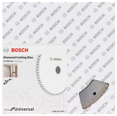 Отрезной диск алмазный Bosch 2.608.615.048