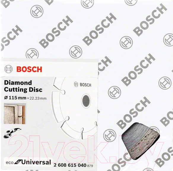 Отрезной диск алмазный Bosch 2.608.615.040