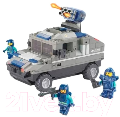 

Конструктор Sluban, Бронированный хаммер / M38-B0203