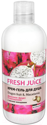 

Гель для душа Fresh Juice, Dragon Fruit & Macadamia