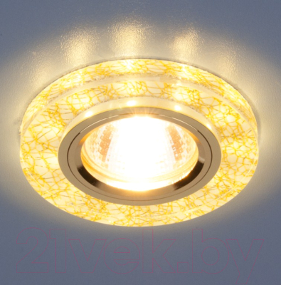 

Точечный светильник Elektrostandard, 8371 MR16 WH/GD