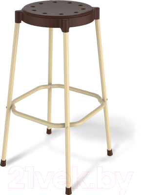 Сиденье для стула Sheffilton SHT-S36 / 906264 (шоколадный) - Пример стула в сборке, каркас в комплект не входит.
