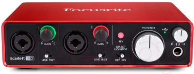 Звуковая карта Focusrite Scarlett 2i2 2nd Generation