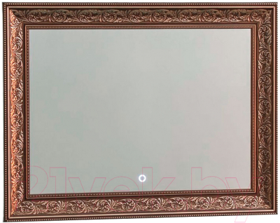 

Зеркало Континент, Золотистый, Prestige Led 83x64