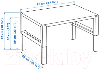 Письменный стол Ikea Поль 792.784.10