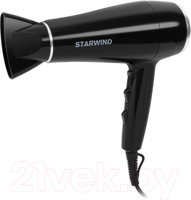 Фен StarWind SHD 7080 (черный/хром)