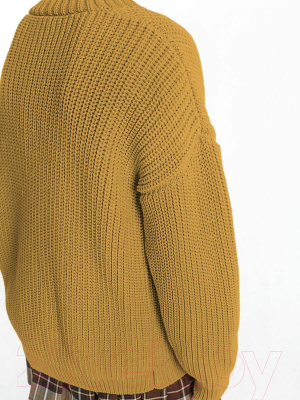 Кофта для малышей Amarobaby Knit / AB-OD21-KNIT19S/04-104 (желтый, р.104)