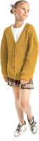 Кардиган детский Amarobaby Knit / AB-OD21-KNIT19S/04-110 (желтый, р.110) - 