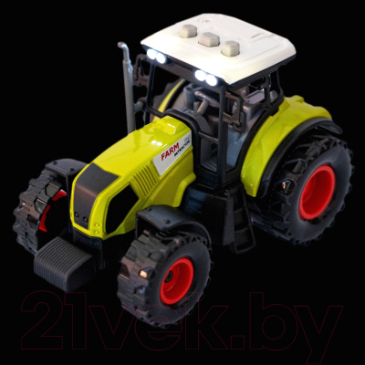 Трактор игрушечный Bondibon Сельское хозяйство / ВВ5946 (белый)