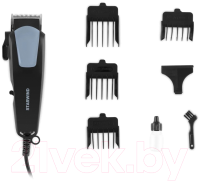 Машинка для стрижки волос StarWind SHC 1788 (черный/серый)