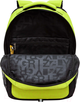 Рюкзак Grizzly RU-432-4 (салатовый/черный)