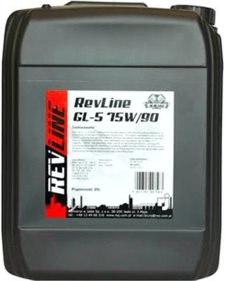 Трансмиссионное масло Revline Semisynthetic GL-5 75W80 / RGL5758020 (20л)
