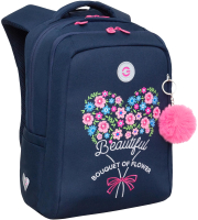 Школьный рюкзак Grizzly RG-466-4 (синий) - 