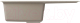 Миниатюра изображения товара Мойка кухонная Mixline ML-GM31 552192 (бежевый)