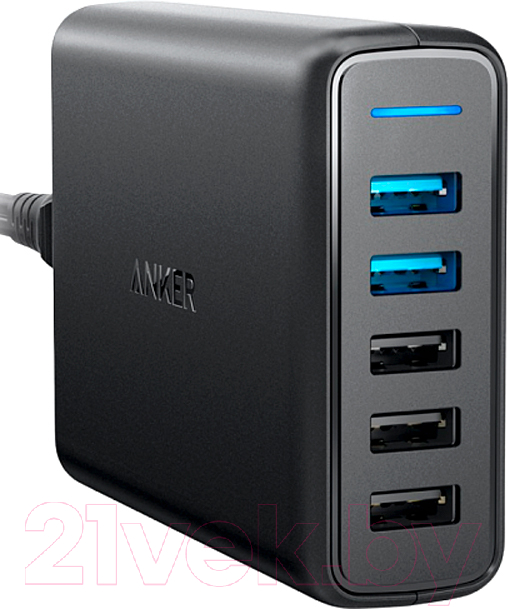 Адаптер питания сетевой Anker PowerPort Speed5 A2054 / ANK-A2054L11-BK