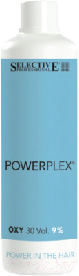 Эмульсия для окисления краски Selective Professional Powerplex 9% 30vol / 70643 (1л)