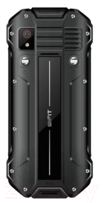 Мобильный телефон Wifit Wirug F1 WIF-WF003BLRD (черный/красный)