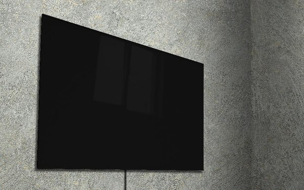 Инфракрасный обогреватель Теплофон Glassar 400 ЭРГН 0.4 c умным сетевым шнуром (черный)