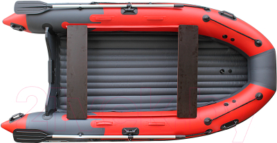 Надувная лодка Reef Скат / RF-S350 (темно-серый/красный)