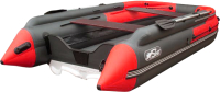 Надувная лодка Reef Скат / RF-S370FL (темно-серый/красный) - 