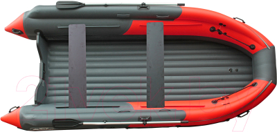 Надувная лодка Reef Скат / RF-S370FL (темно-серый/красный)