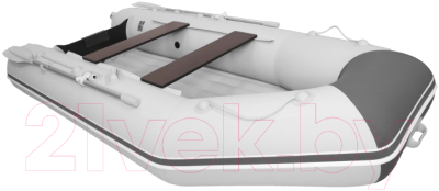 Надувная лодка АКВА 2800НДНД (светло-серый/графит)